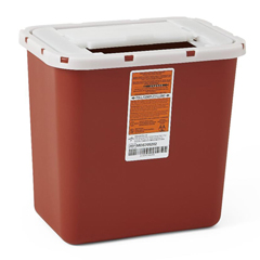 2 Gallon Medline Multipurpose Sharps Container - 20/Case