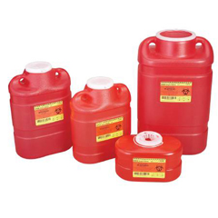 5 Gallon BD Multi-purpose Sharps Container - 8/Case