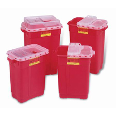 17 Gallon BD Multi-purpose Sharps Container - 5/Case