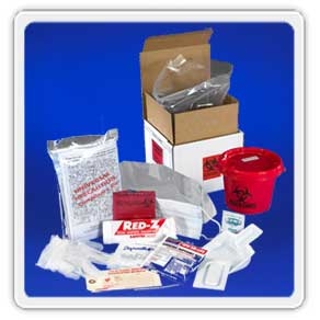 One Gallon Medical Waste Disposal Spill Kit